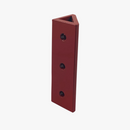 Trak Racer TR8020 SPARE CORNER BRACKET - 120 X 40MM - RED (Copy) - DELENordic.com Trak Racer TR8020 Spare Corner Bracket - 120 X 40MM - Red - Set of 2