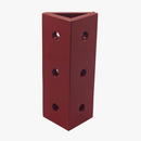 Trak Racer TR8020 SPARE CORNER BRACKET - 120 X 40MM - RED (Copy) - DELENordic.com Trak Racer TR8020 Spare Corner Bracket - 120 X 40MM - Red - Set of 2