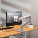Alterzone Arm Momentum Heavy-duty Single Monitor Arm, Silver - DELENordic.com Alterzone Arm Momentum Heavy-duty Single Monitor Arm, Silver