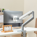 Alterzone Arm Momentum Heavy-duty Single Monitor Arm, Silver - DELENordic.com Alterzone Arm Momentum Heavy-duty Single Monitor Arm, Silver