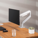 Alterzone Arm Momentum Heavy-duty Single Monitor Arm, Silver - DELENordic.com Alterzone Arm Momentum Heavy-duty Single Monitor Arm, Silver