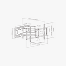Alterzone Titan Heavy-duty TV Wall Mount Alterzone Titan Heavy-duty TV Wall Mount