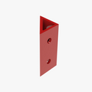 Trak Racer TR8020 Spare Corner Bracket - 80 X 40MM - Red - DELENordic.com Trak Racer TR8020 Spare Corner Bracket - 80 X 40MM - Red - Set of 1