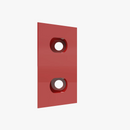 Trak Racer TR8020 Spare Corner Bracket - 80 X 40MM - Red - DELENordic.com Trak Racer TR8020 Spare Corner Bracket - 80 X 40MM - Red - Set of 1