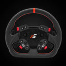 Simagic GT1 (D-Shape) Steering Wheel with GT Pro Hub(K)| Shifter & Clutch Paddles - Leather - DELENordic.com Simagic GT Pro D-Shaped Steering Wheel (K) - Leather