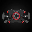 Simagic GT1 Rounded Steering Wheel with GT Pro Hub(K) | Shifter & Clutch Paddles - Leather - DELENordic.com Simagic GT Pro Rounded Steering Wheel (K) - Leather