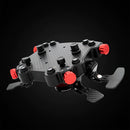 Simagic GT1 Rounded Steering Wheel with GT Pro Hub(K) | Shifter & Clutch Paddles - Leather - DELENordic.com Simagic GT Pro Rounded Steering Wheel (K) - Leather