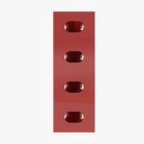 Trak Racer TR8020 SPARE CORNER BRACKET - 160 X 40MM - RED - DELENordic.com Trak Racer TR8020 Spare Corner Bracket - 160 X 40MM - Red - Set of 2