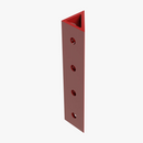 Trak Racer TR8020 SPARE CORNER BRACKET - 160 X 40MM - RED - DELENordic.com Trak Racer TR8020 Spare Corner Bracket - 160 X 40MM - Red - Set of 2