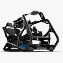 Trak Racer Alpine Racing TRX Simulator Black (monitor stand not included) - DELENordic.com Trak Racer Alpine Racing TRX V1 Black + Seat + DD Mount