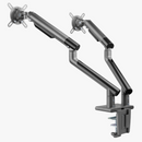 Alterzone Arm Duo Aluminum Monitor Arm, Space Gray - DELENordic.com Alterzone Arm Duo Aluminum Monitor Arm, Space Gray