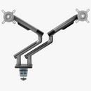 Alterzone Arm Duo Aluminum Monitor Arm, Space Gray - DELENordic.com Alterzone Arm Duo Aluminum Monitor Arm, Space Gray