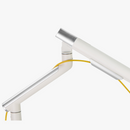 Alterzone Arm Duo Aluminum Monitor Arm, White - DELENordic.com Alterzone Arm Duo Aluminum Monitor Arm, White