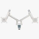 Alterzone Arm Duo Aluminum Monitor Arm, White - DELENordic.com Alterzone Arm Duo Aluminum Monitor Arm, White