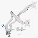 Alterzone Arm Duo USB Aluminum Monitor Arm, 2 x USB 3.0 Ports, White - DELENordic.com Alterzone Arm Duo USB Aluminum Monitor Arm, 2 x USB 3.0 Ports, White