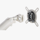 Alterzone Arm Duo USB Aluminum Monitor Arm, 2 x USB 3.0 Ports, White - DELENordic.com Alterzone Arm Duo USB Aluminum Monitor Arm, 2 x USB 3.0 Ports, White