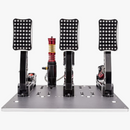 Simagic P2000 Hydraulic Pedal Set 100kg - DELENordic.com Simagic P2000 Hydraulic 100kg 3-Pedal Set