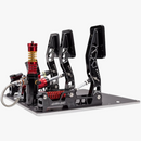 Simagic P2000 Hydraulic Pedal Set 100kg - DELENordic.com Simagic P2000 Hydraulic 100kg 3-Pedal Set