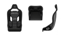 Trak Racer TRX Hybrid Fixed Fiberglass Seat - Alpine 2023 Livery - DELENordic.com Trak Racer TRX Hybrid Fixed Fiberglass Seat - All Black