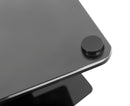 Alterzone Slim 7g TV Stand with Glass Base for 37"-70" TVs, Black - DELENordic.com Alterzone Slim 7g TV Stand with Glass Base for 37