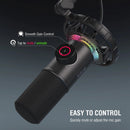 Fifine x DELE K658 USB Dynamic RGB Microphone Bundle for Gaming and Streaming - DELENordic.com Fifine K658 USB Dynamic RGB Microphone