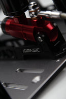 Simagic P2000 Hydraulic Pedal Set 200kg - DELENordic.com Simagic P2000 Hydraulic 200kg 3-Pedal Set
